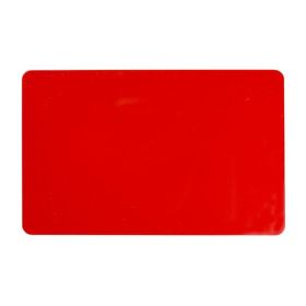 Evolis Plastikkarten PVC CR-80 Rot 0.76mm (100 Stück)