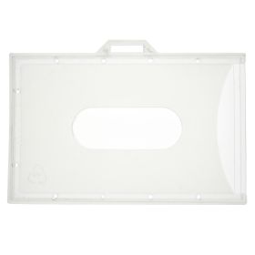 Kartenhalter transparent geschlossen - horizontal (100 Stk.)