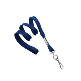 Lanyard flach 10 mm Swivel-Hook Royal Blue 