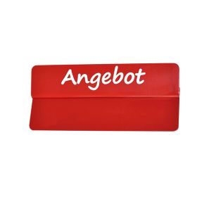Aktionsreiter PVC 86 x 18 mm rot Angebot (10)