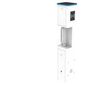 ZKteco Swing Barriere SBT2000S-W (ohne Leser, weiß)