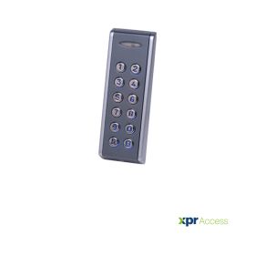 XPR NW/AP Schlanker Wiegand Tastaturleser (Aluminium in matt-grau/chrom)