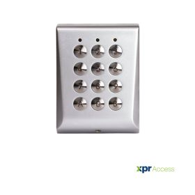 XPR NW/AP Vandalensicherer Tastaturleser mit Alumiumgehäuse (Metall, Wiegand)
