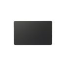 PVC Karte schwarz matt mit weißem Kern (86x54x0,5mm)