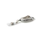 Carabineer Reel wth Belt Clip & Strap Clip - Pack 50 / weiß