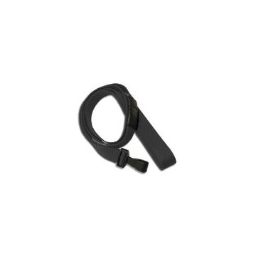 Lanyard flach 10 mm Kunststoffhaken Break-Away
