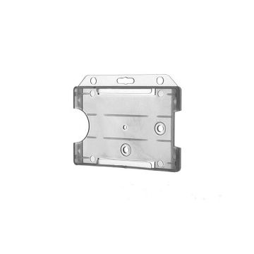 Kartenhalter horizontal offen frosted