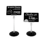 Price tag holder with magnetic base 120 mm high thumbnail