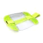 verstellbarer Armband Kartenhalter vertikal vinyl - gelb (100 Stk.) thumbnail